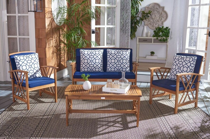 FONTANA 4 PC OUTDOOR SET