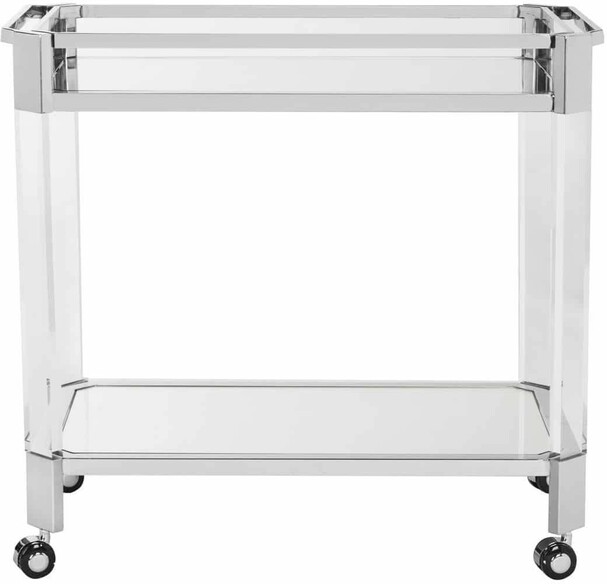 IAGO ACRYLIC BAR TROLLEY