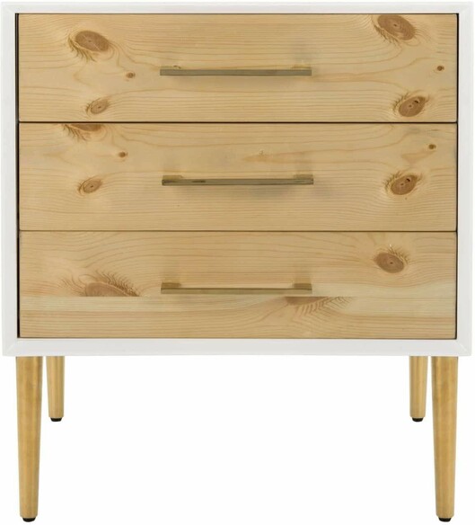 VANDA 3-DRAWER SIDE TABLE