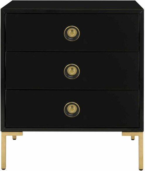 LUCIAN 3-DRAWER SIDE TABLE