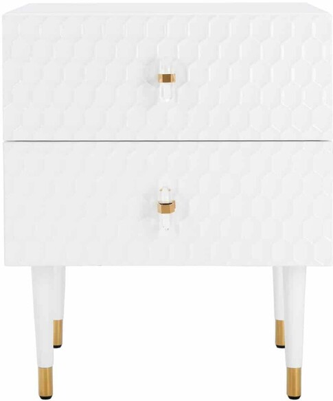 NEPTUNE 2 DRAWER SIDE TABLE