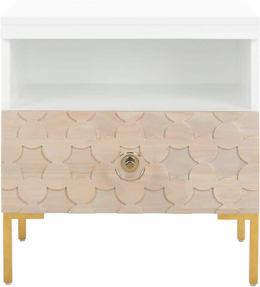 SYLVIE 1 DRAWER SIDE TABLE