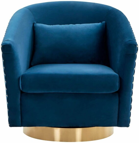 CLARA QUILTED SWIVEL TUB CHAIR