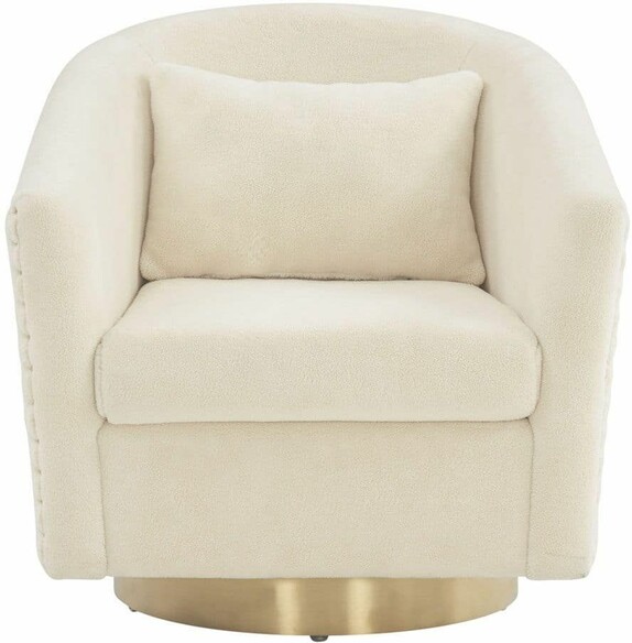 CLARA QUILTED SWIVEL TUB CHAIR