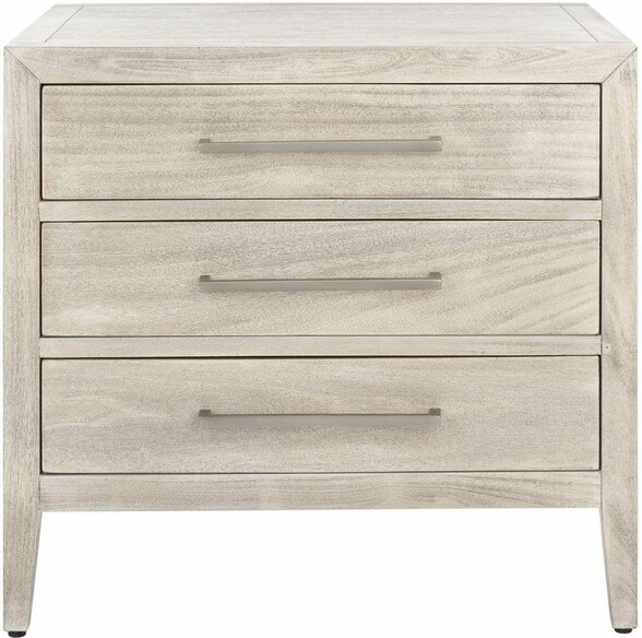 ARIELLA 3 DRAWER WD NIGHTSTAND