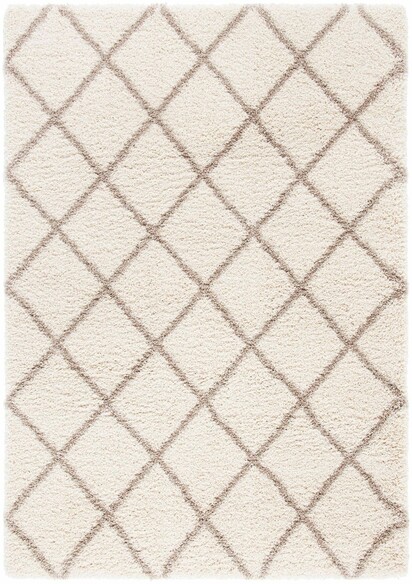 Safavieh Hudson Shag SGH222A Ivory and Beige