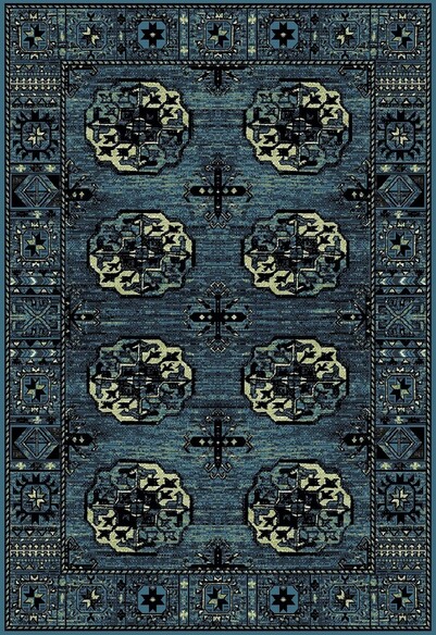 Safavieh Vintage Hamadan VTH212D Blue and Multi