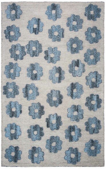 Safavieh Abstract ABT637F Grey and Blue