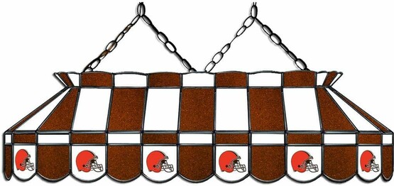 NFL CLEVELAND BROWNS 40 GLASS LAMP 18-1020