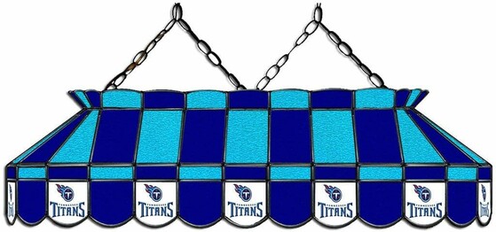 NFL TENNESSEE TITANS 40 GLASS LAMP 18-1028