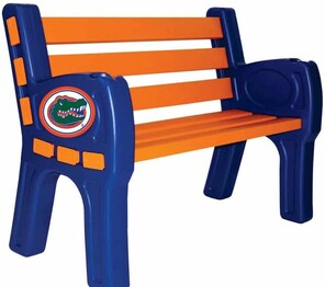 COLLEGE UNIVERSITY OF FLORIDA PARK BENCH 388-3026