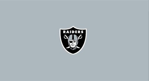 NFL OAKLAND RAIDERS 8' BILLIARD CLOTH 52-1010