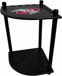 COLLEGE OHIO STATE CORNER CUE RACK 778-3015