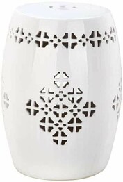 QUATREFOIL GARDEN STOOL