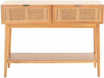 BAISLEY 2 DRW RATTAN CONSOLE