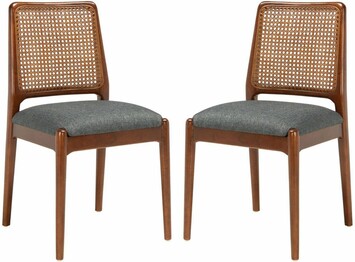 REINHARDT RATTAN DINING CHAIR