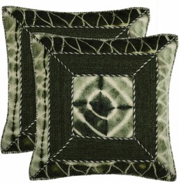 DIP-DYE PATCH PILLOW