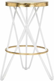 LORNA GOLD LEAF COUNTERSTOOL