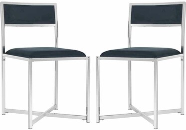 MENKEN CHROME SIDE CHAIR