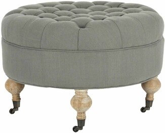 CLARA ROUND OTTOMAN