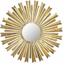 GOLDEN ARROWS SUNBURST MIRROR