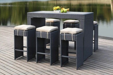 SANDERS OUTDOOR BAR SET