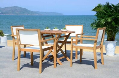 CHANTE ROUND TABLE 5 PIECE SET