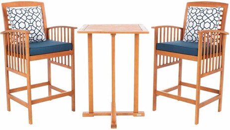 PATE 3PC BAR HEIGHT BISTRO SET