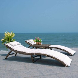 CAREW 3PC SUN LOUNGER SET