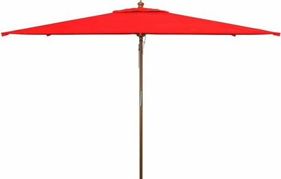 AKLIN 10FT WOOD UMBRELLA