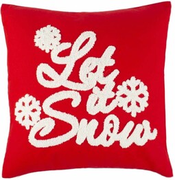 LET IT SNOW PILLOW