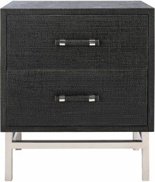 RANGER FAUX SHAGREEN NIGHTSTAND