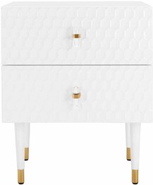 NEPTUNE 2 DRAWER SIDE TABLE