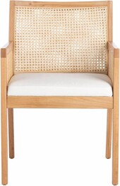 MALIK RATTAN DINING CHAIR