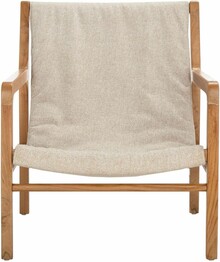 OSMOND LINEN SLING CHAIR