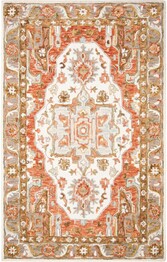 Safavieh Trace TRC523A Ivory and Red