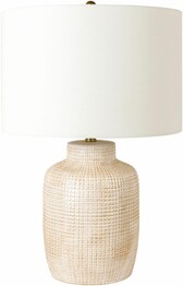 Brie ERB-001 26"H x 17"W x 17"D Lamp