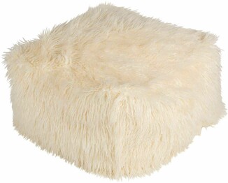 Kharaa KHPF-005 14"H x 24"W x 24"D Pouf