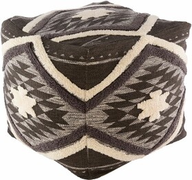 Lachlan LHPF-001 18"H x 18"W x 18"D Pouf