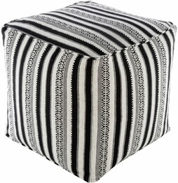 Maya MYPF-001 18"H x 18"W x 18"D Pouf