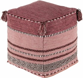 Trenza TZPF-006 18"H x 18"W x 18"D Pouf