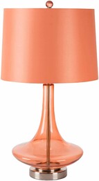 Zoey ZOLP-003 26"H x 14"W x 14"D Lamp